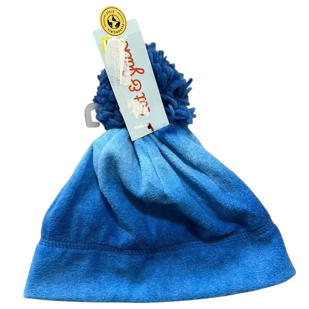 NEW Cat & Jack Toddler Boys' Blue Ombre Beanie 2T-5T
